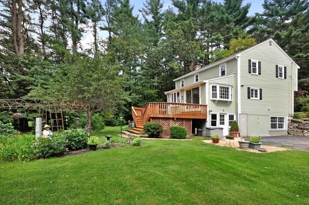 30 Chester Road Boxborough, MA 01719 - Photo 5 of 38 a aerial view of a house with swimming pool and garden