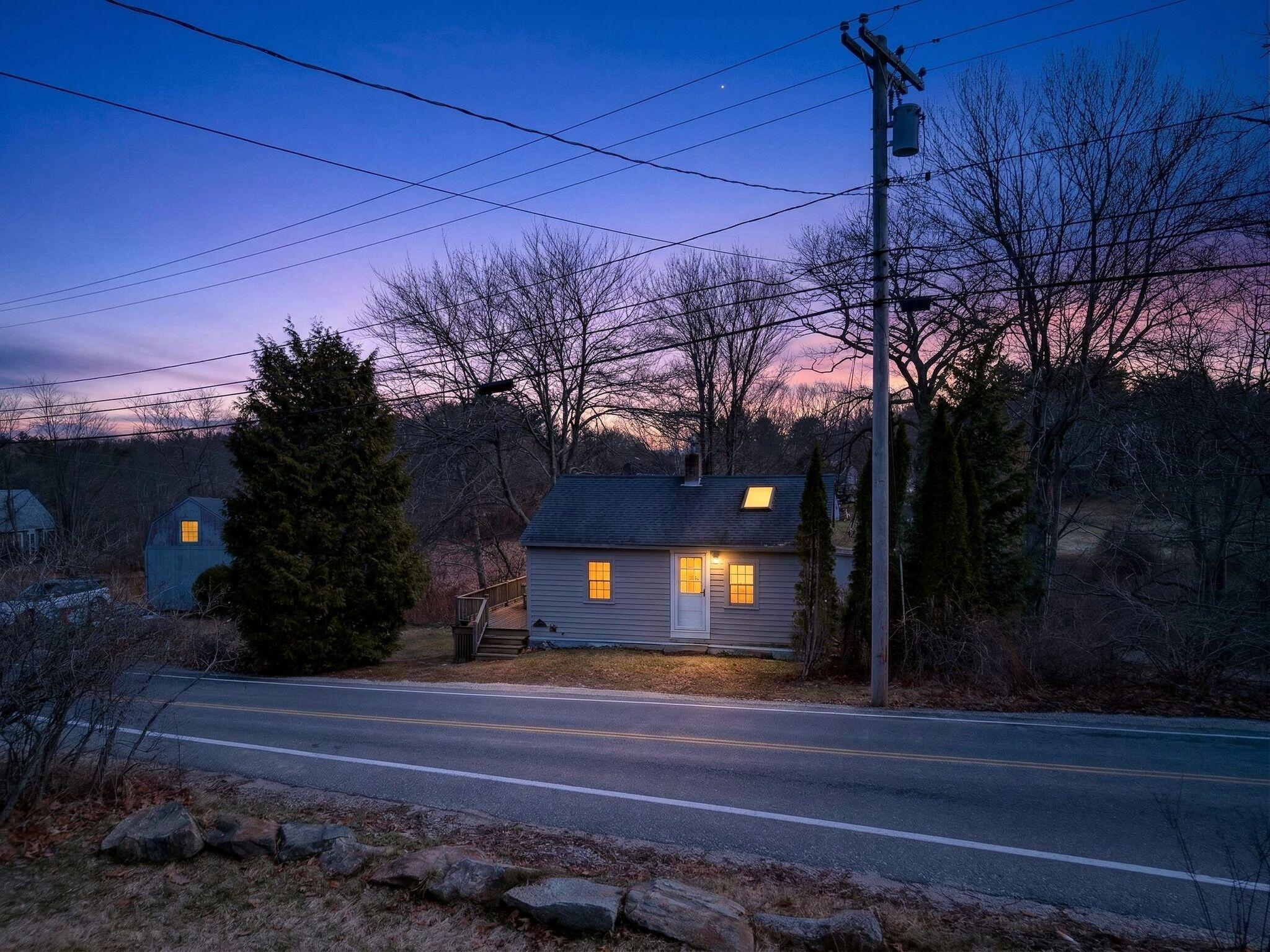 93 Wildes District Road Kennebunkport, ME 04046 - Photo 2 of 29 mls_DJI_20260402011722_0722_D#twilight