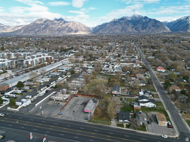 8475 South State Street Sandy, UT 84070 - Photo 9 of 31 Aerial overview of property's location featuring a mountainous background