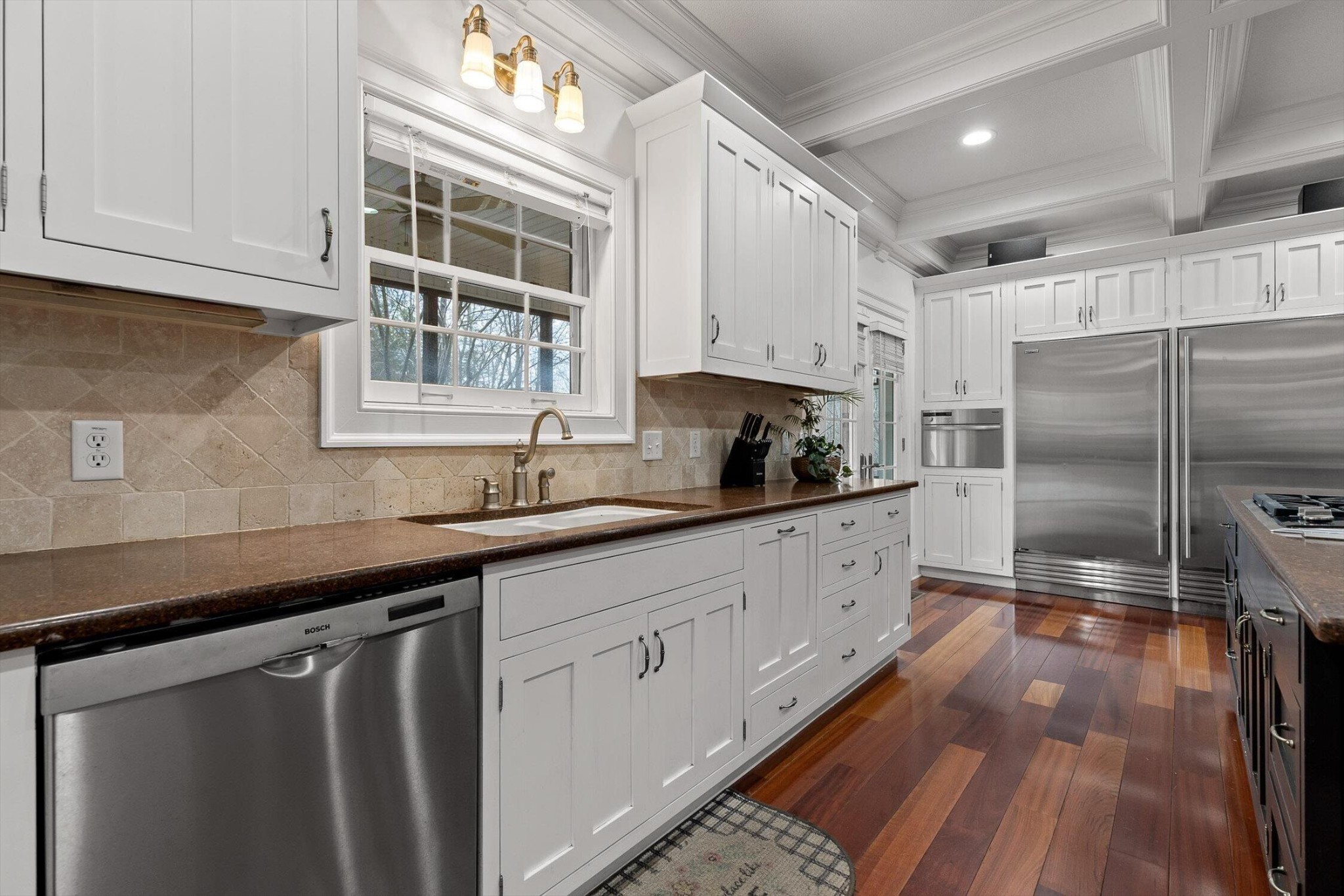 1250 Owl Hollow Road McDonald, TN 37353 - Photo 18 of 87 a kitchen with granite countertop a sink stainless steel appliances and cabinets