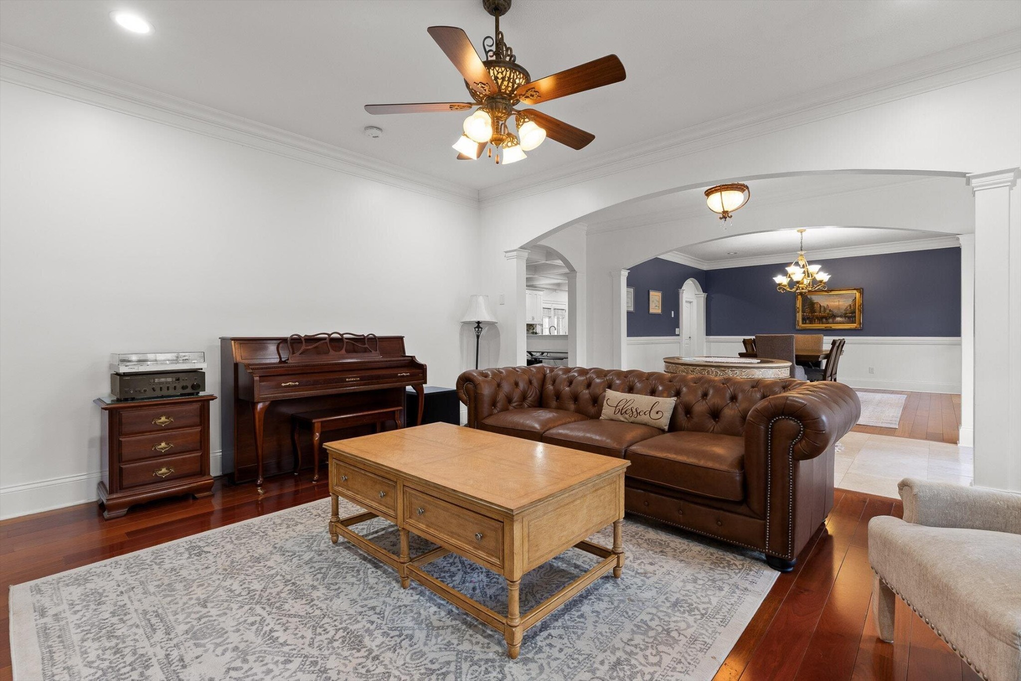 1250 Owl Hollow Road McDonald, TN 37353 - Photo 31 of 87 a living room with furniture and wooden floor