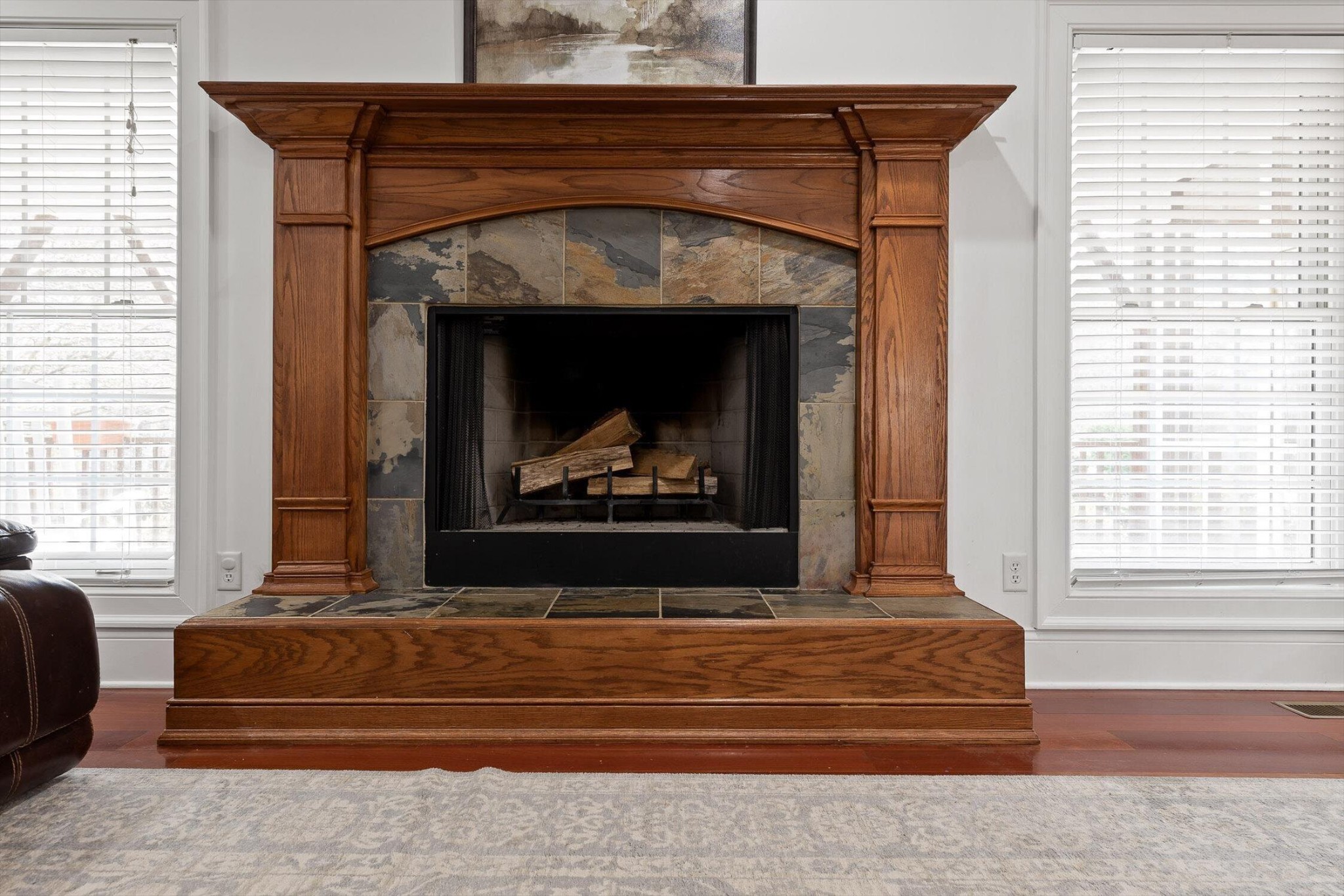 1250 Owl Hollow Road McDonald, TN 37353 - Photo 32 of 87 a living room with a fireplace windows and a fireplace