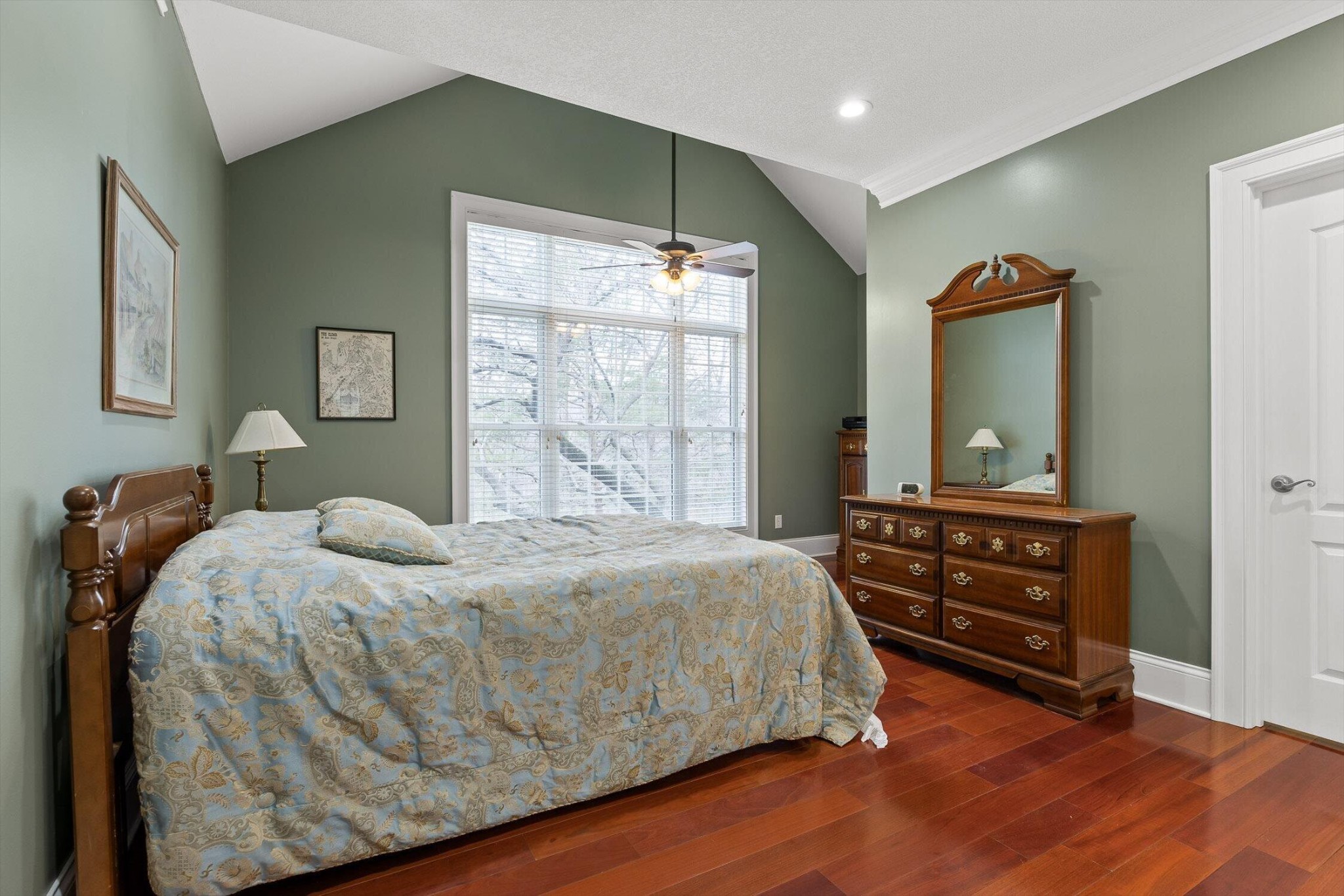 1250 Owl Hollow Road McDonald, TN 37353 - Photo 56 of 87 a bedroom with a bed and a mirror