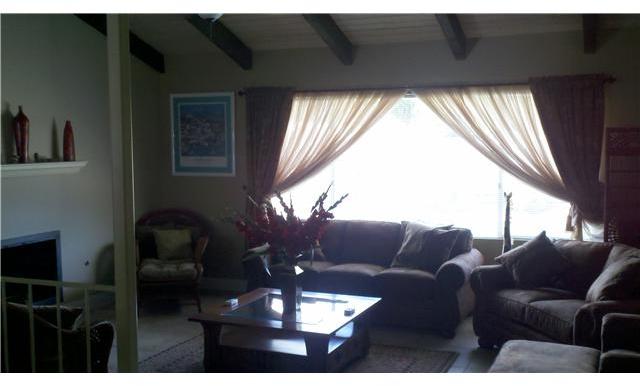2839 Olive View Road Alpine, CA 91901 - Photo 11 of 20 Living room with open beam ceiling