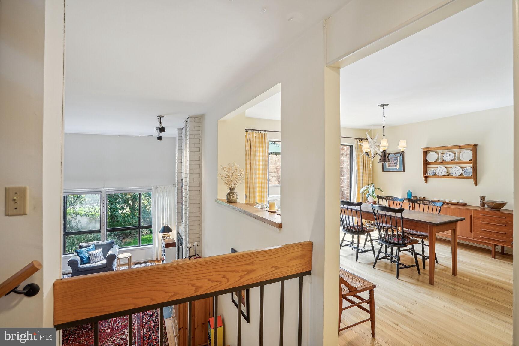 11617 Hunters Green Court Reston, VA 20191 - Photo 12 of 37 Living Room and Dining Room View