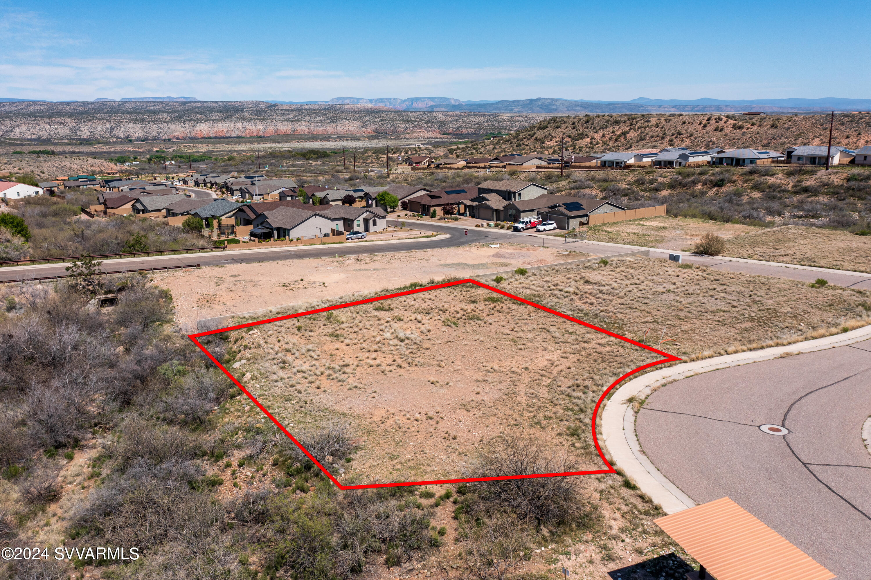 699 Moore Gulch Road, Unit LOT 117 Clarkdale, AZ 86324 - Photo 10 of 81 JL_Parcel117-drone-02