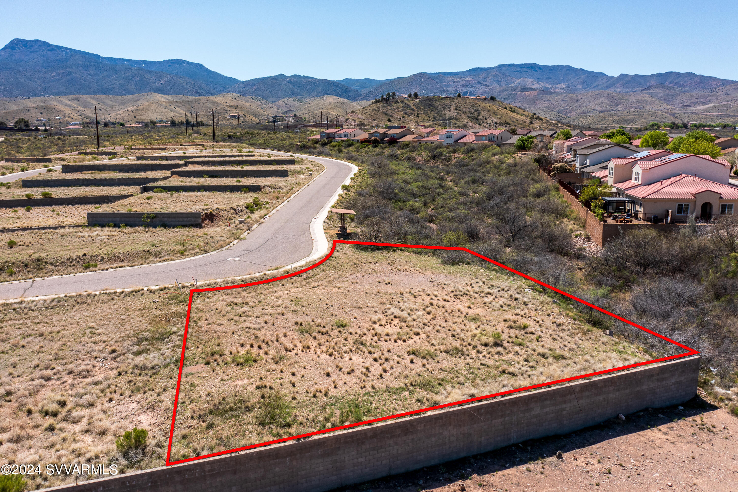 699 Moore Gulch Road, Unit LOT 117 Clarkdale, AZ 86324 - Photo 54 of 81 a view of a mountain from a balcony