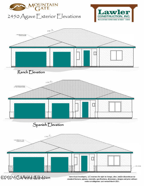 699 Moore Gulch Road, Unit LOT 117 Clarkdale, AZ 86324 - Photo 6 of 81 Mini 2450 Elevations