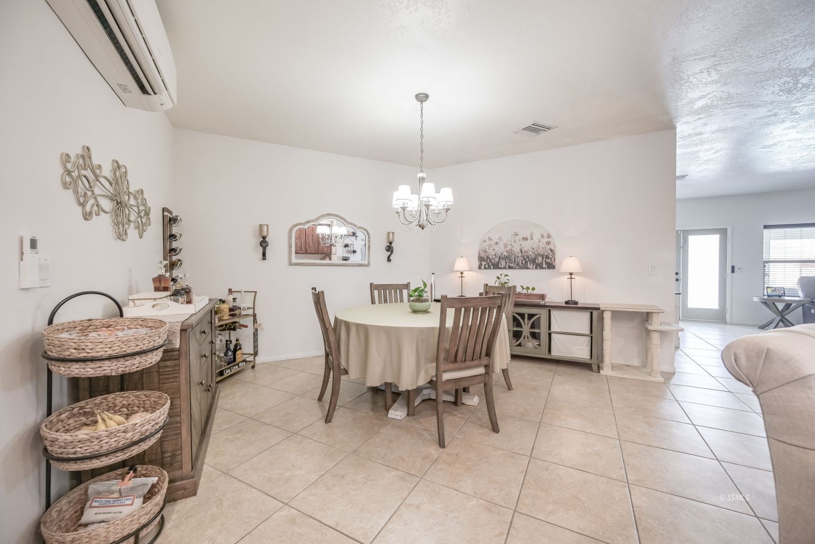 400 Acacia Street Ridgecrest, CA 93555 - Photo 14 of 45 a view of a dining room with furniture and chandelier