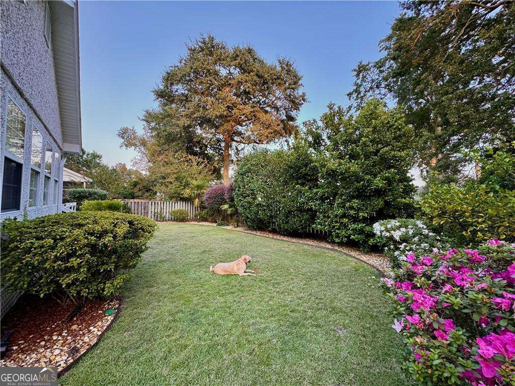 317 Commons Road St. Simons, GA 31522 - Photo 36 of 44 a view of a tree with a yard