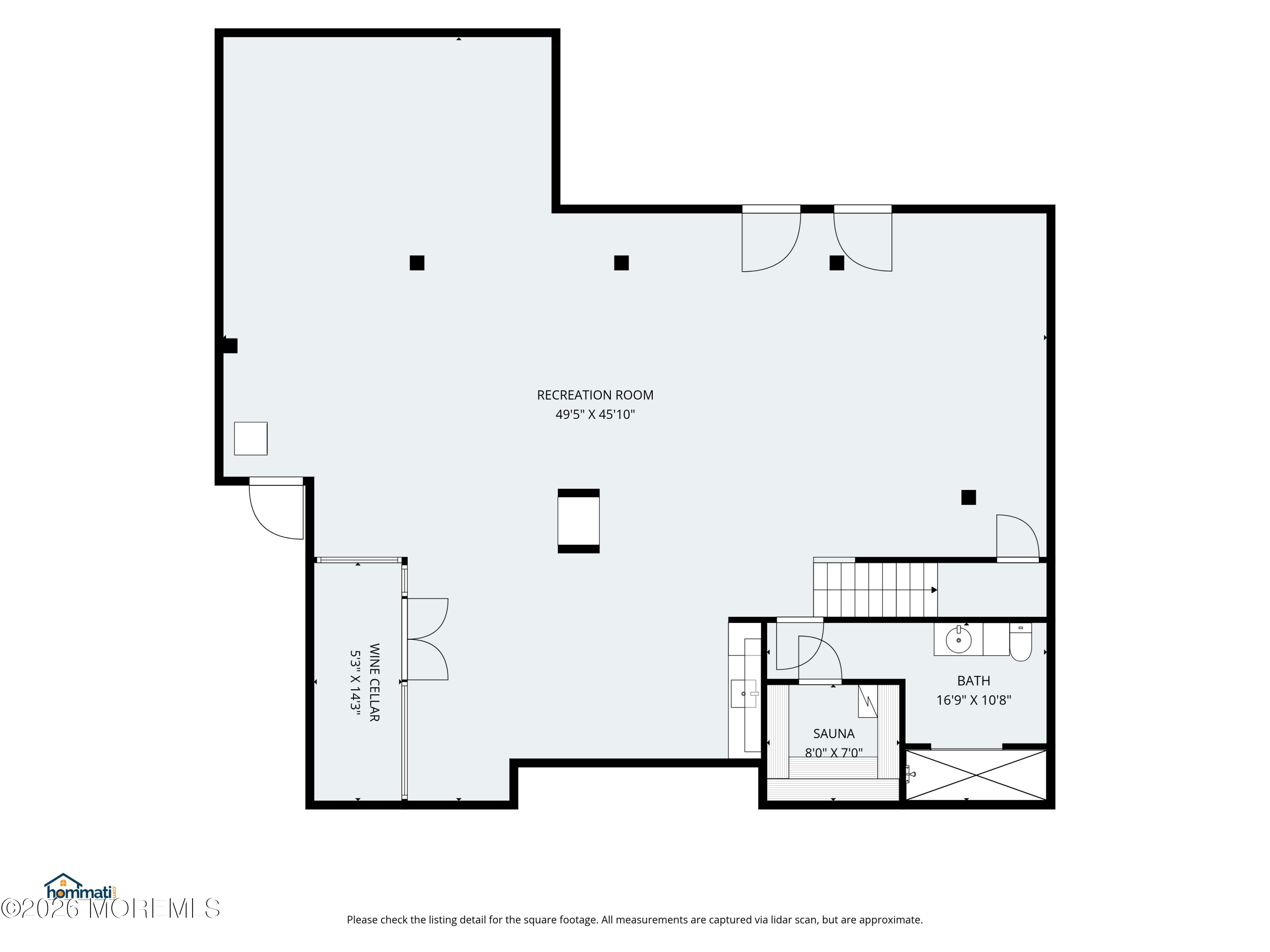 45 Centerville Road Holmdel, NJ 07733 - Photo 76 of 76 Basement floor plan
