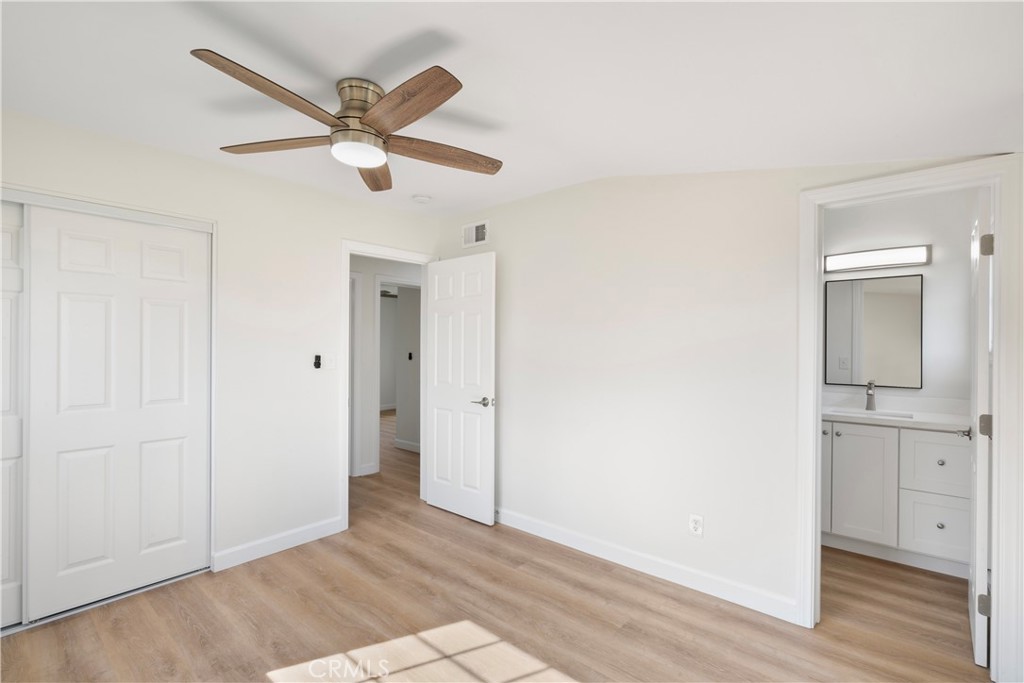 3670 Upper Terrace Drive Riverside, CA 92505 - Photo 11 of 30 a view of empty room with wooden floor and ceiling fan