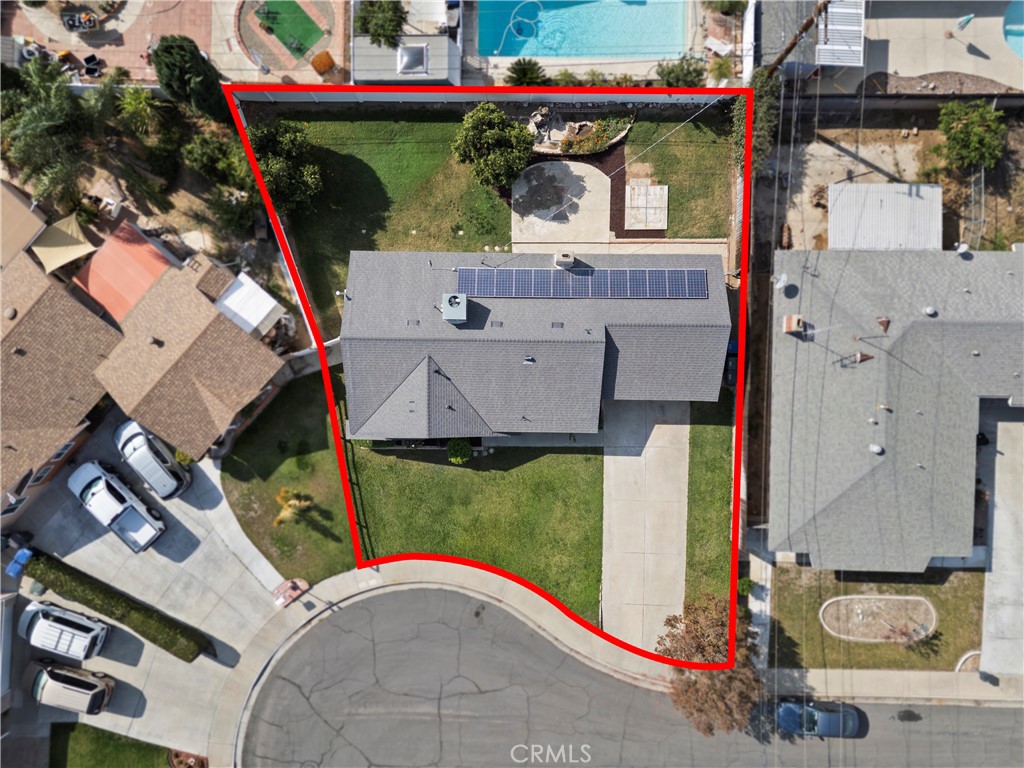 3670 Upper Terrace Drive Riverside, CA 92505 - Photo 27 of 30 an aerial view of a house with a yard