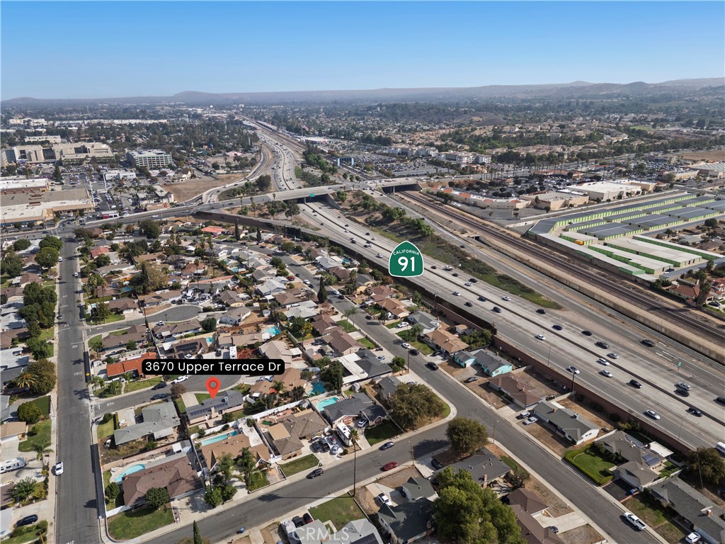 3670 Upper Terrace Drive Riverside, CA 92505 - Photo 29 of 30 an aerial view of a city