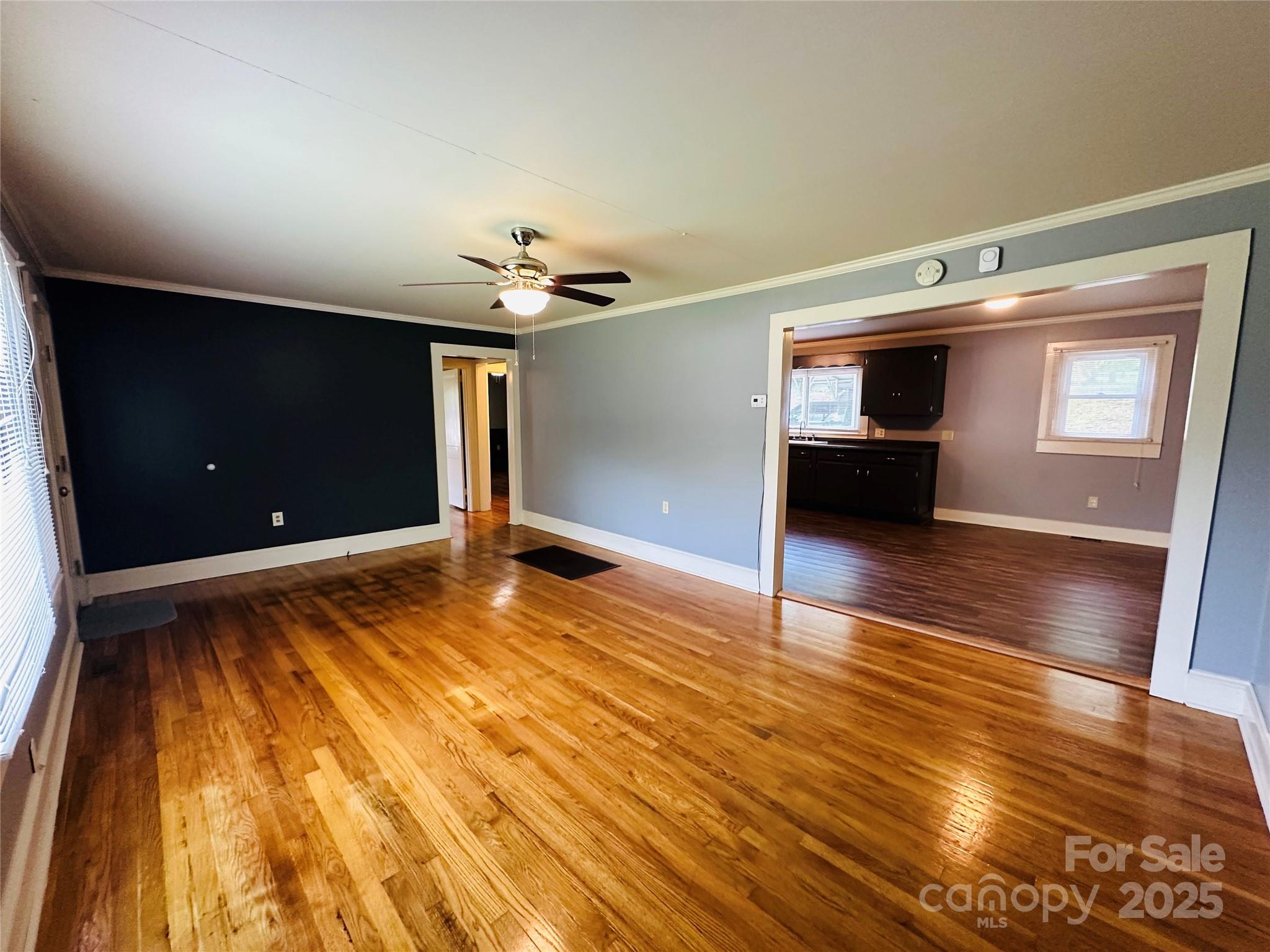 421 Bethel Road Morganton, NC 28655 - Photo 24 of 40 a view of empty room with wooden floor
