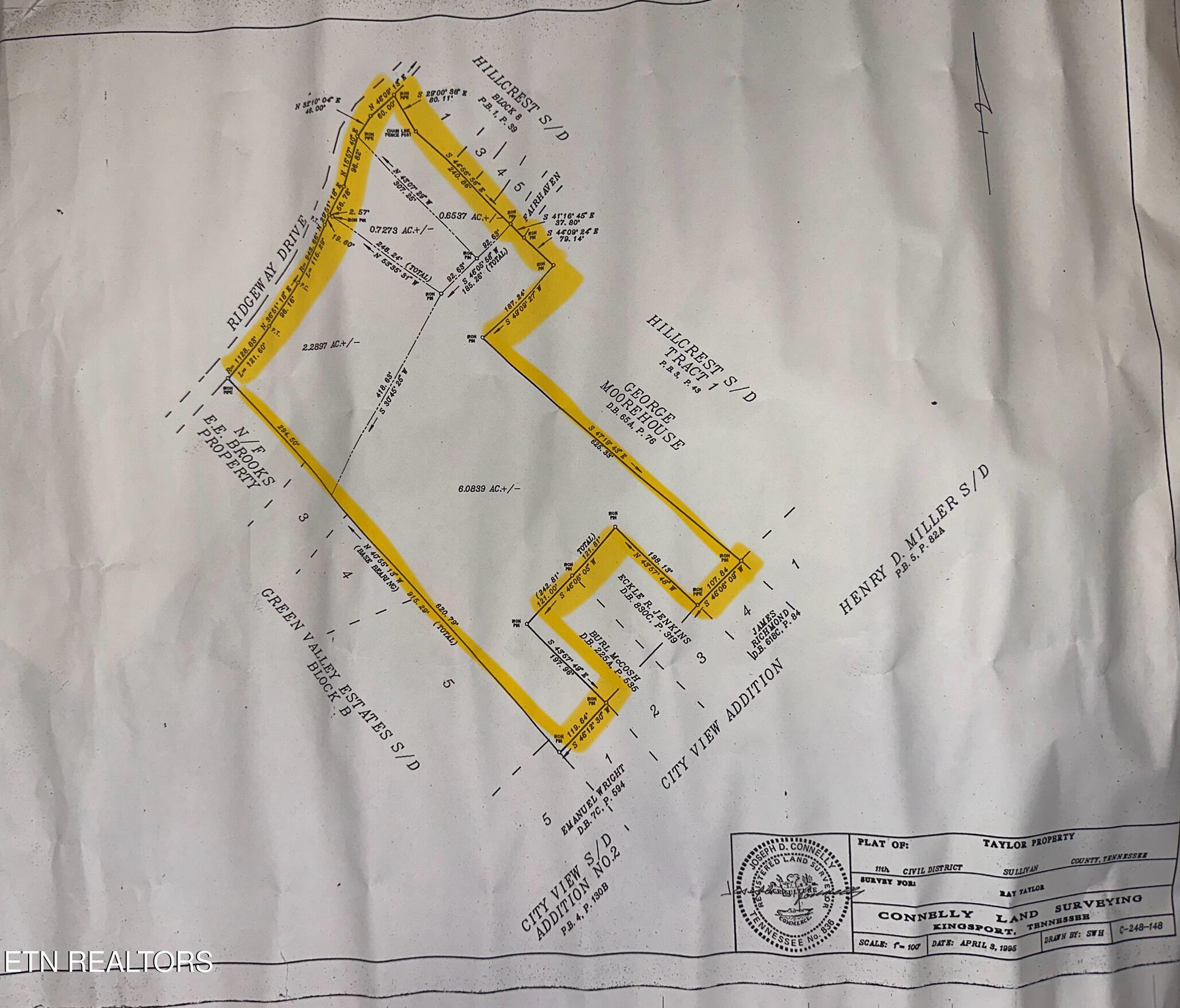 1684 Ridgeway Drive Kingsport, TN 37664 - Photo 16 of 23 Survey of all 4 properties