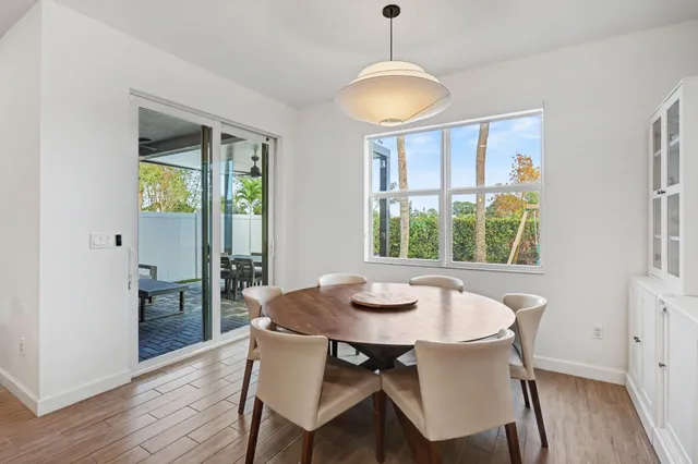 a view of a hallway with staircase
