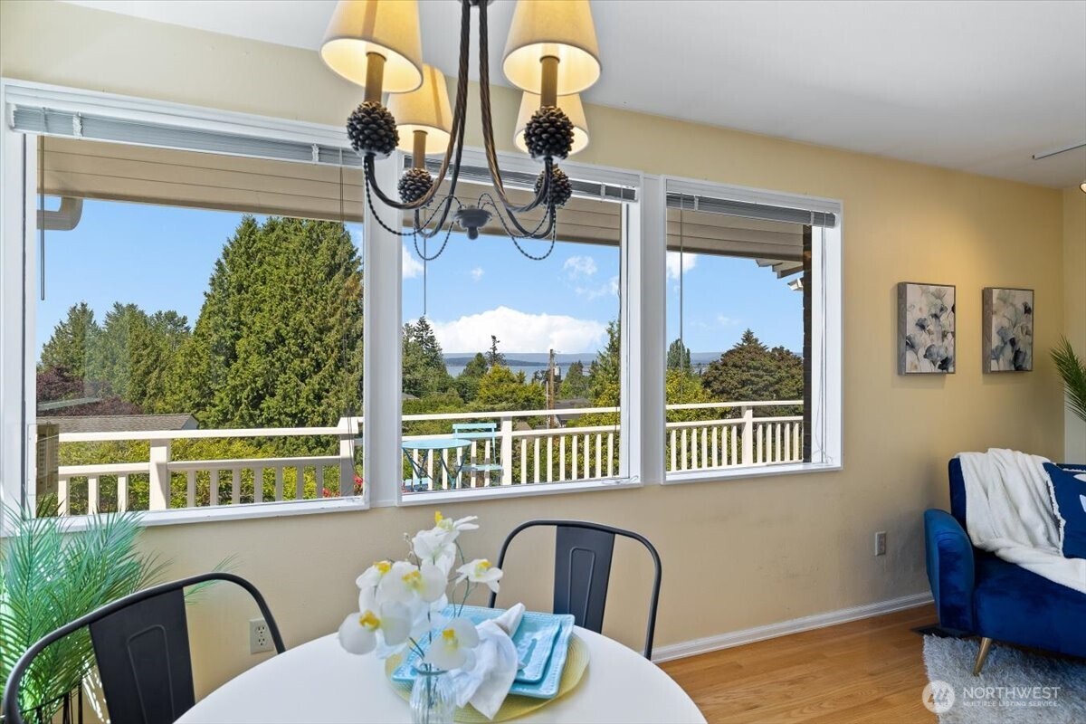 2606 49th Place Southwest Everett, WA 98203 - Photo 10 of 37 a view of a dining room with furniture window and outside view