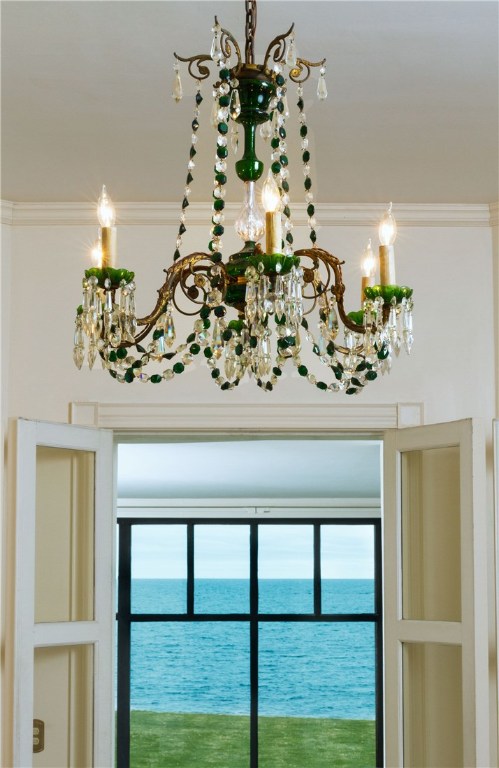 229 Ruggles Avenue Newport, RI 02840 - Photo 7 of 40 Sitting Room chandelier with stunning views behind