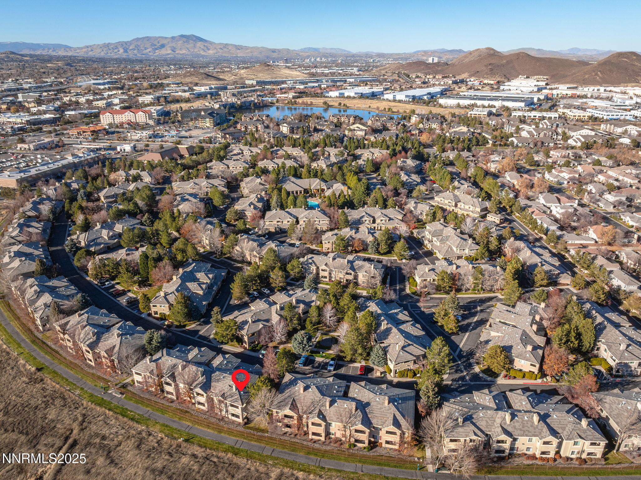 900 South Meadows Parkway, Unit 4321 Reno, NV 89521 - Photo 38 of 40 an aerial view of multiple house