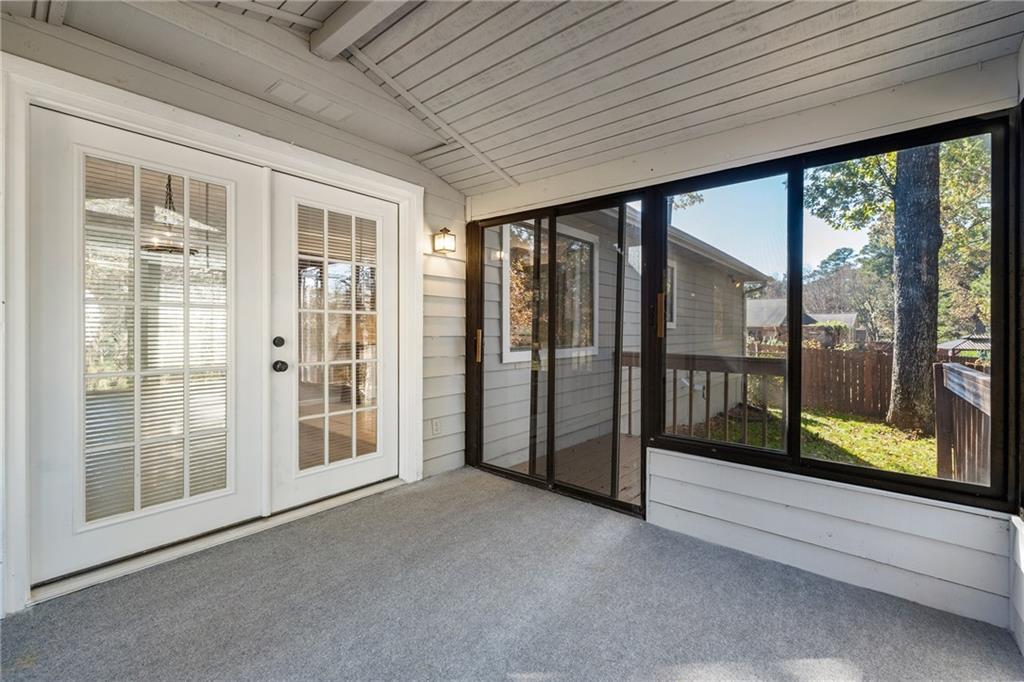 130 Forrest View Terrace Johns Creek, GA 30022 - Photo 16 of 34 a view of an empty room with windows