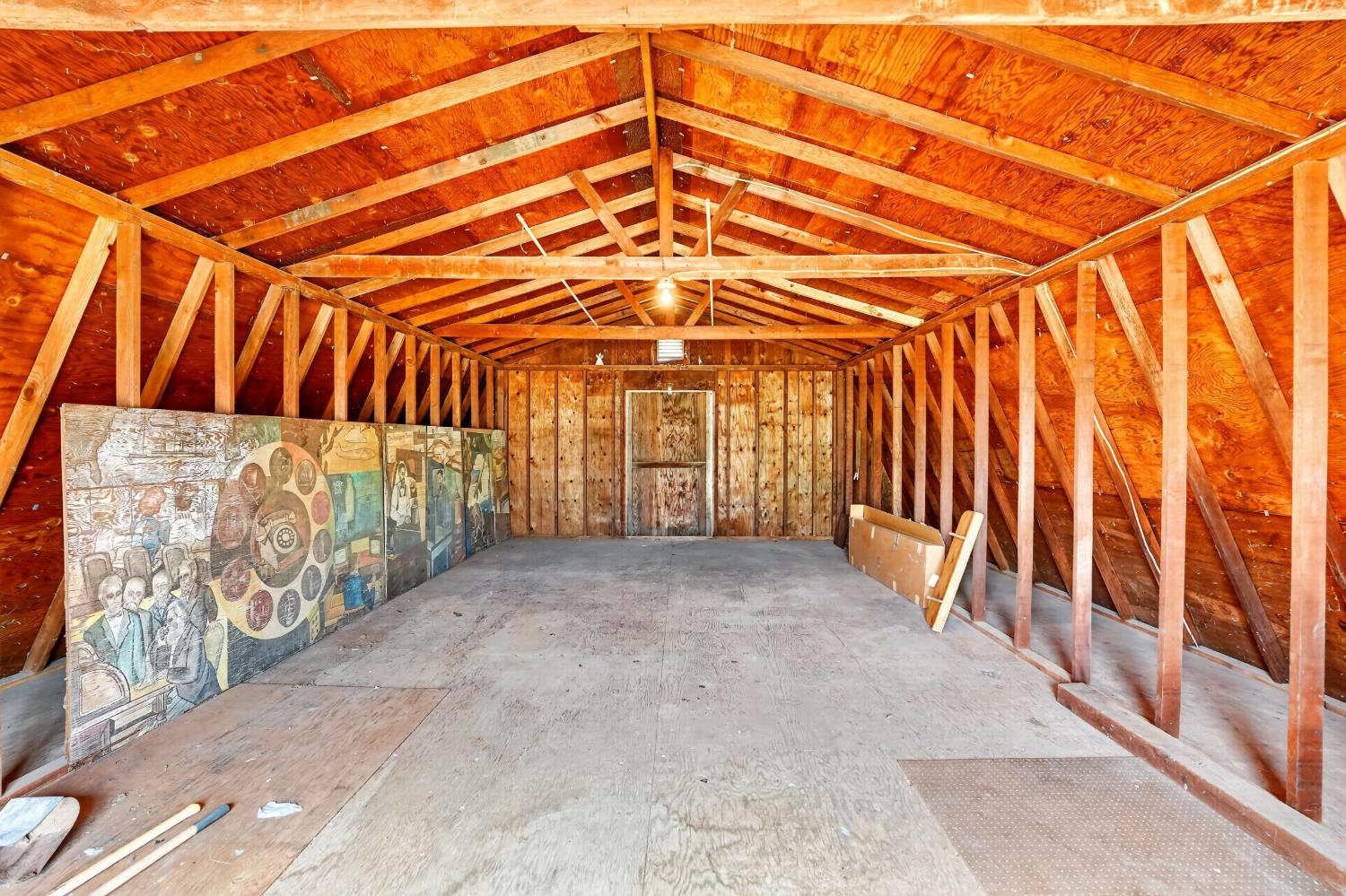 8465 Dillard Road Wilton, CA 95693 - Photo 43 of 49 Upstairs in Dutch barn