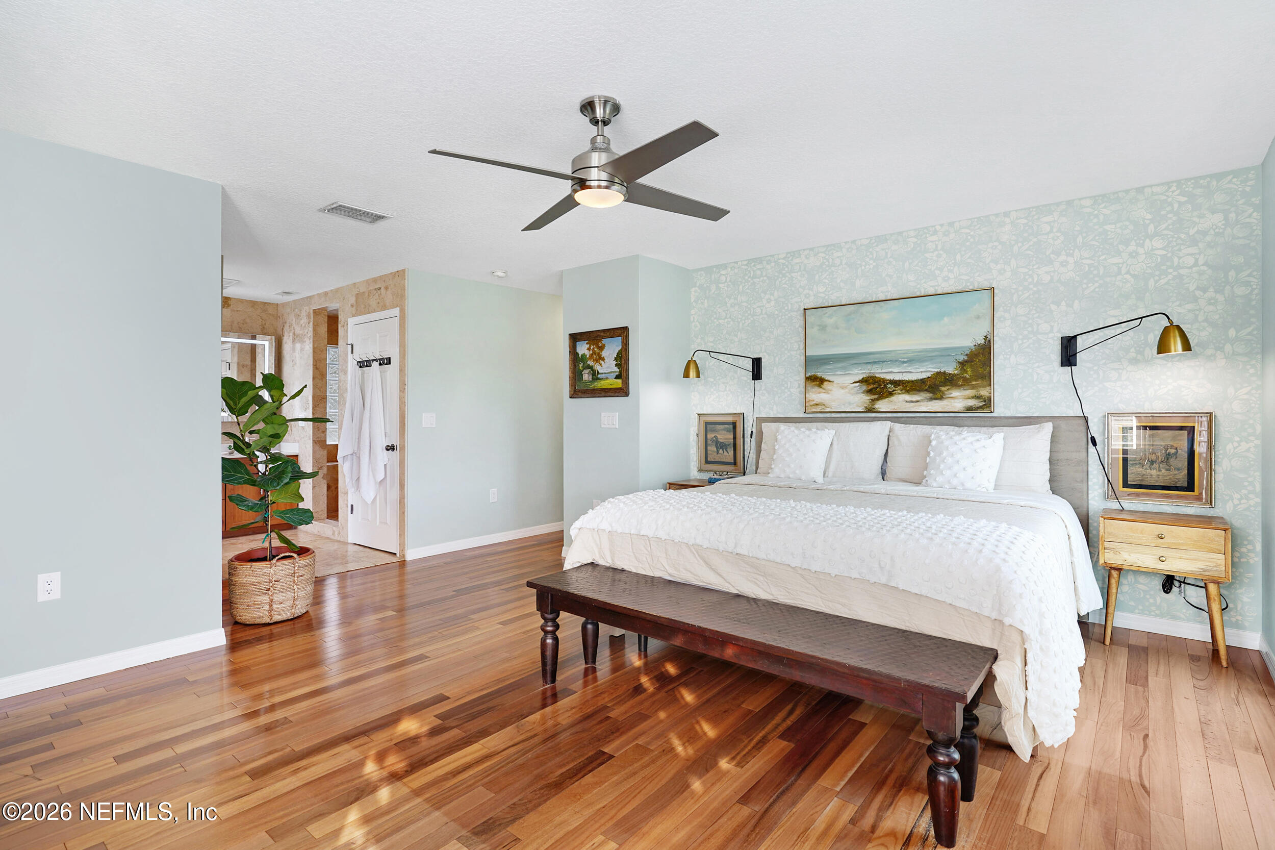 3336 Carmel Road St. Augustine, FL 32086 - Photo 30 of 55 a bed room with a bed and a table