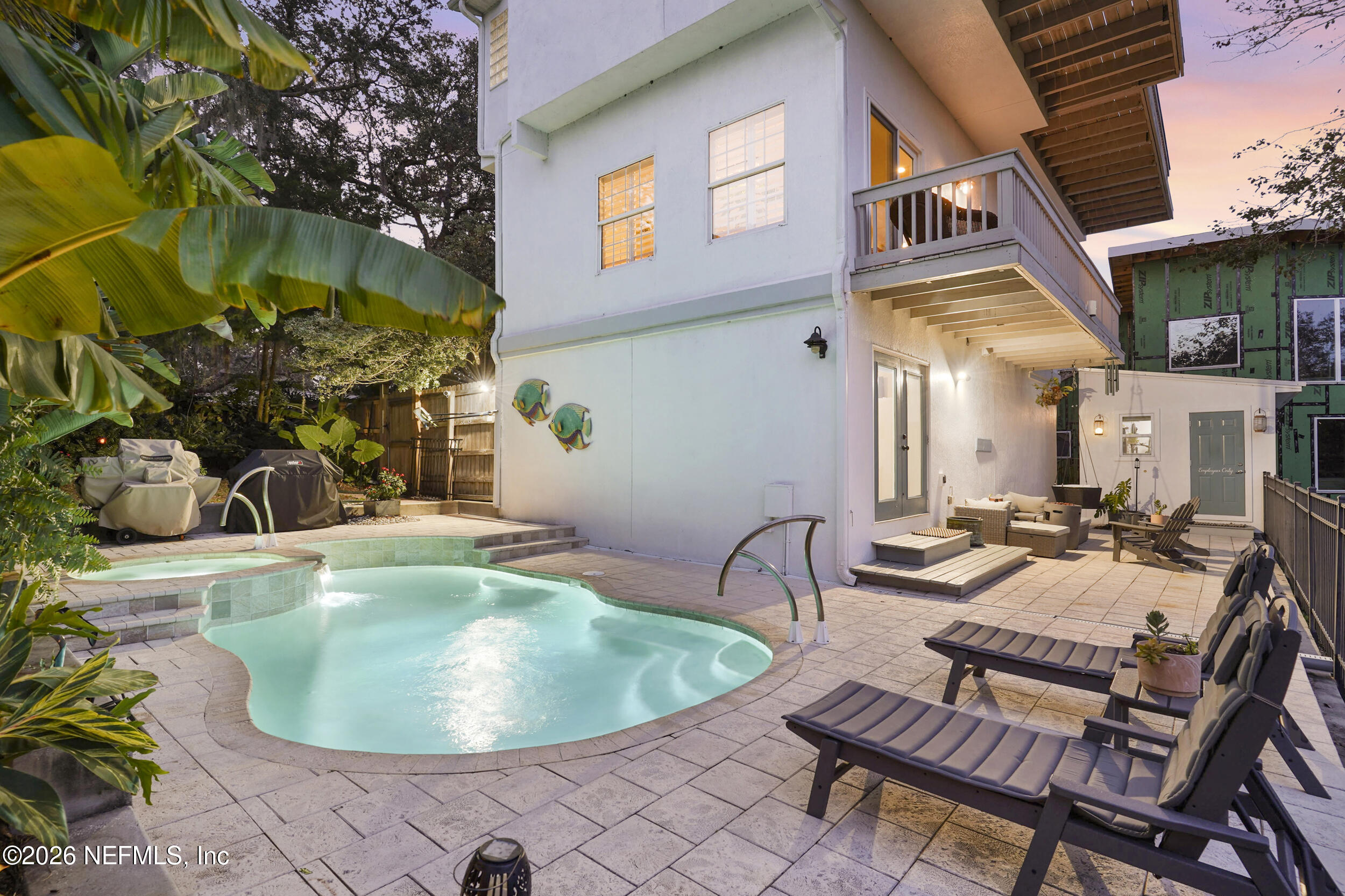 3336 Carmel Road St. Augustine, FL 32086 - Photo 37 of 55 a view of a swimming pool with chairs