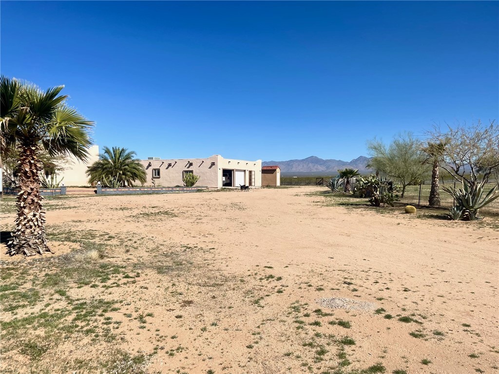 21477 South Sundance Kid Road Yucca, AZ 86438 - Photo 2 of 66 View from driveway