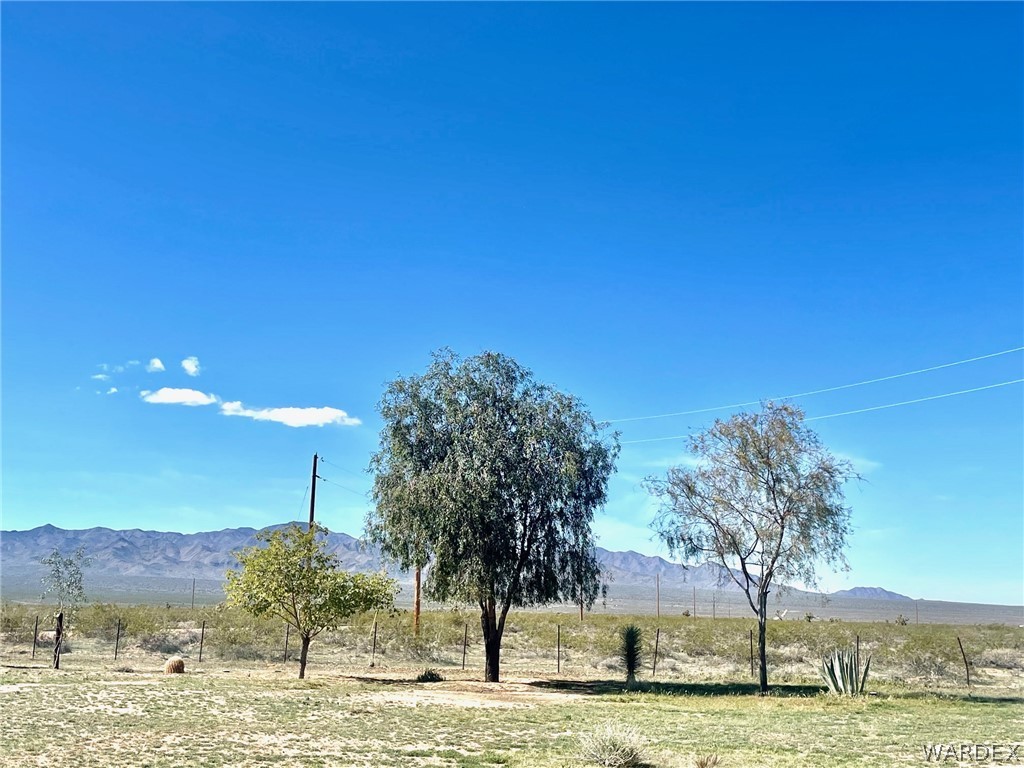 21477 South Sundance Kid Road Yucca, AZ 86438 - Photo 53 of 66 a view of a lake with a mountain in the background
