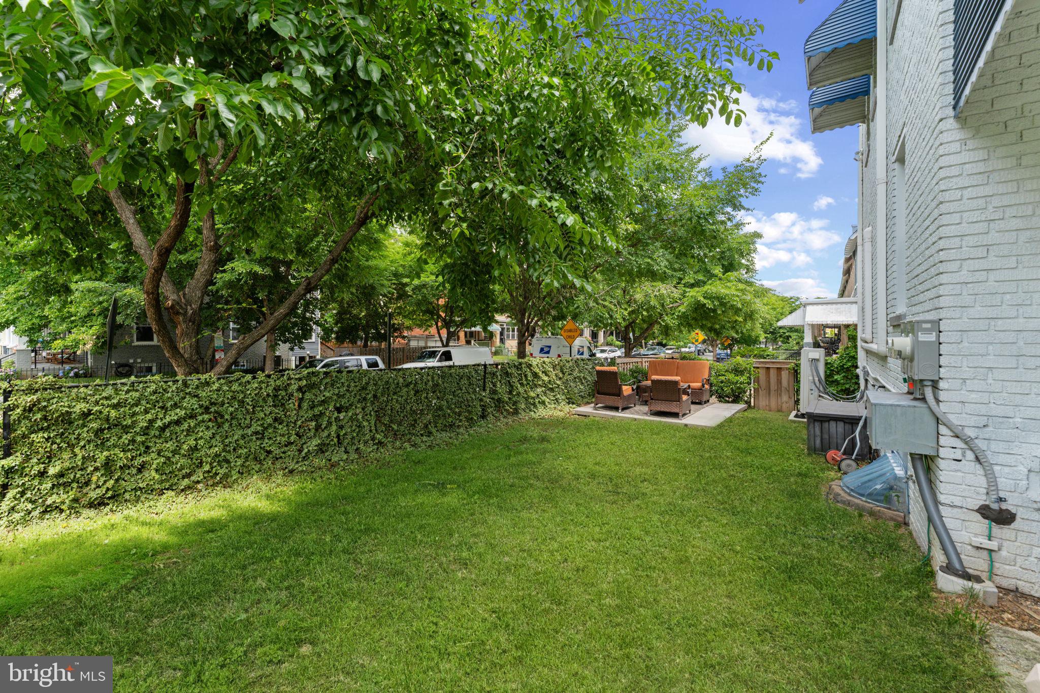 2339 3rd Street Northeast Washington, DC 20002 - Photo 6 of 59 Incredible private & fenced yard!