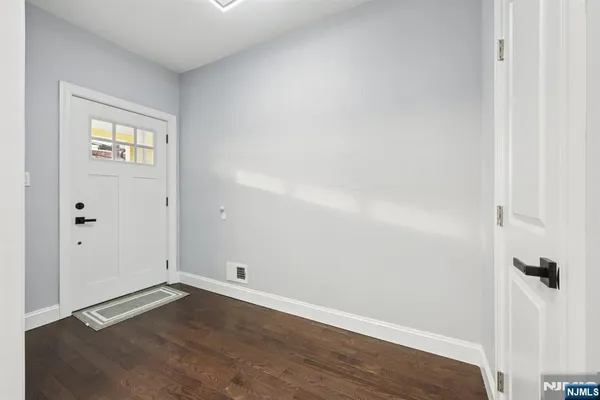 wooden floor in an empty room