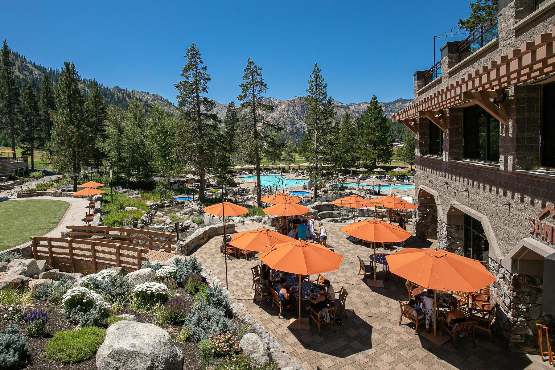 400 Resort Road, Unit 722724 Olympic Valley, CA 96146 - Photo 6 of 28 an outdoor space with patio furniture