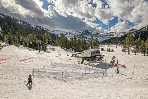 a view of outdoor space with seating