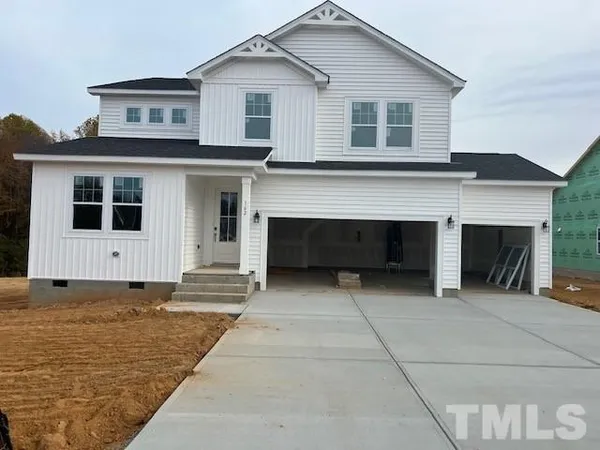 a house view with a outdoor space