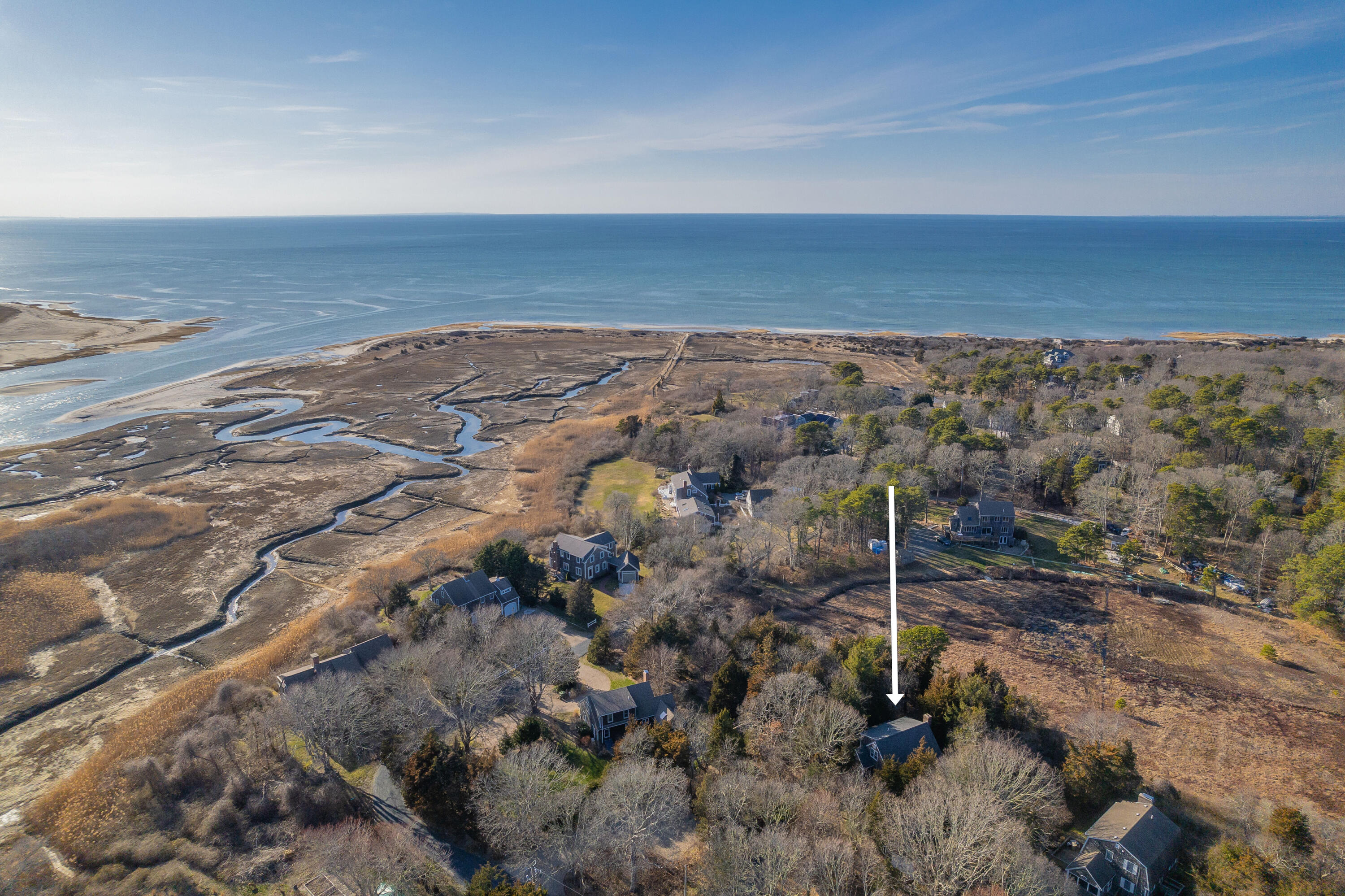 24 Blueberry Island Road Orleans, MA 02653 - Photo 30 of 39 a view of city and ocean