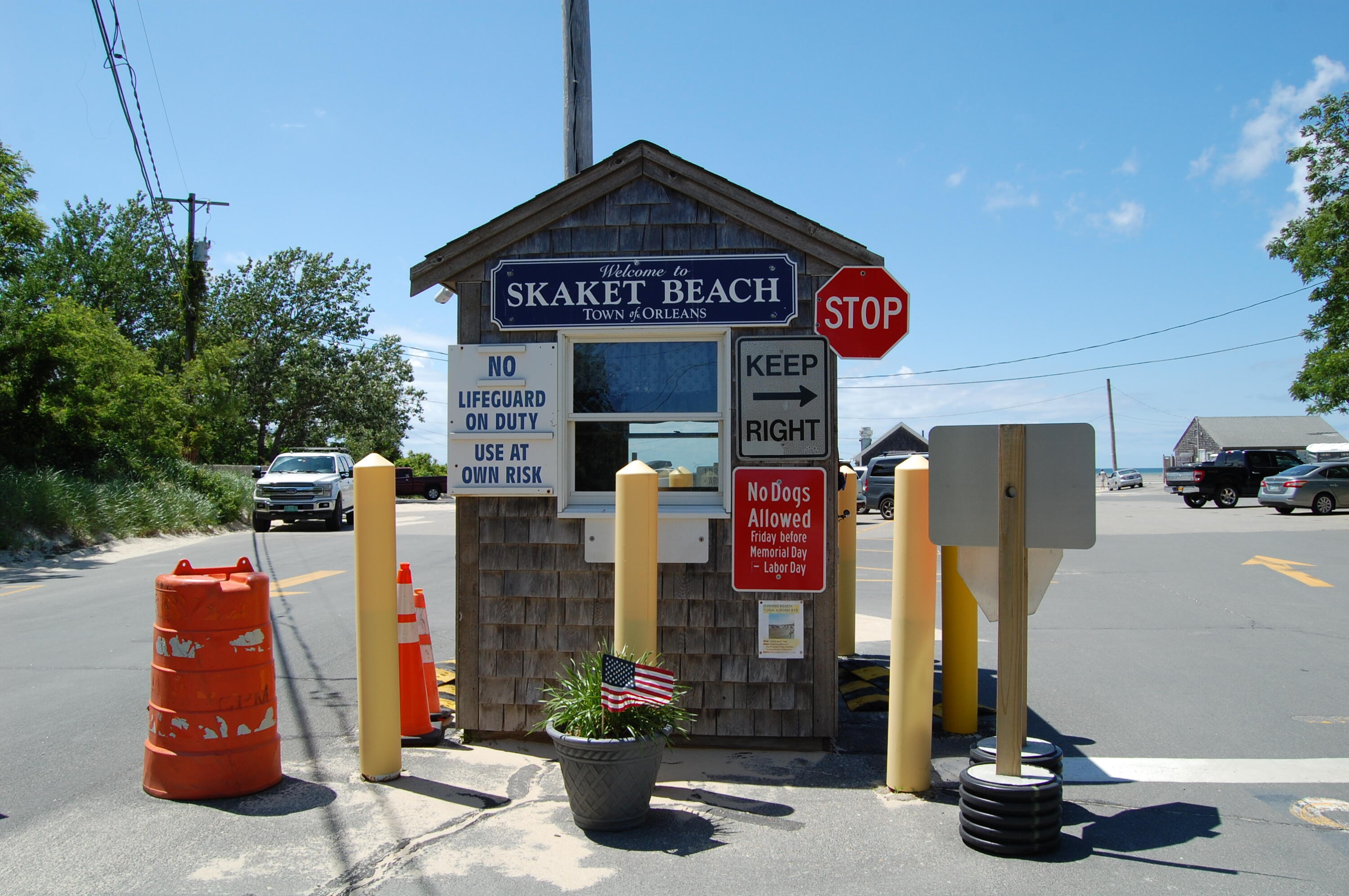 24 Blueberry Island Road Orleans, MA 02653 - Photo 35 of 39 a front view of a building with sign board