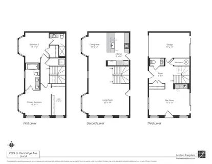 $1,680,000 | 2329 North Cambridge Avenue, Unit A, Chicago, IL 60614