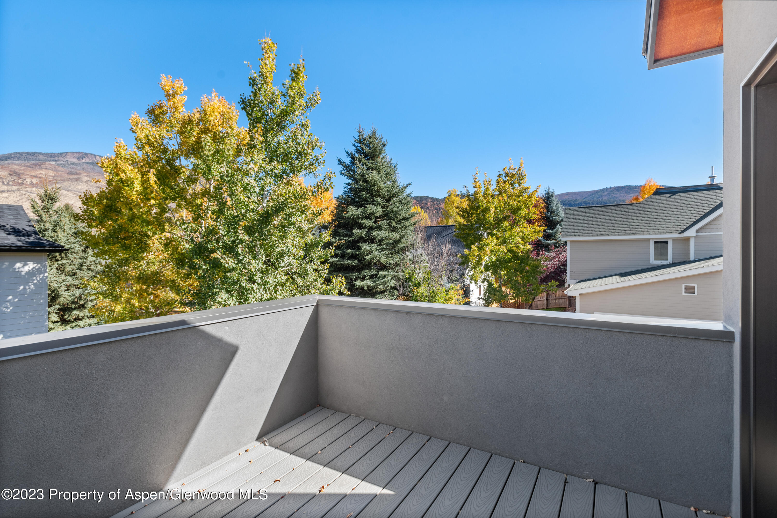 331 Branding Way Basalt, CO 81621 - Photo 18 of 28 a view of a balcony with plants