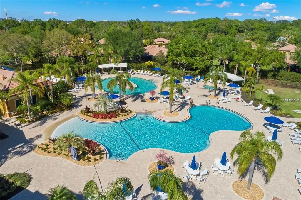 140 Shell Falls Drive Apollo Beach, FL 33572 - Photo 13 of 20 a view of a swimming pool and outdoor seating