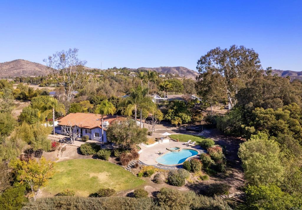 17543 Via Del Bravo Rancho Santa Fe, CA 92067 - Photo 35 of 41 a view of a city with mountains in the background
