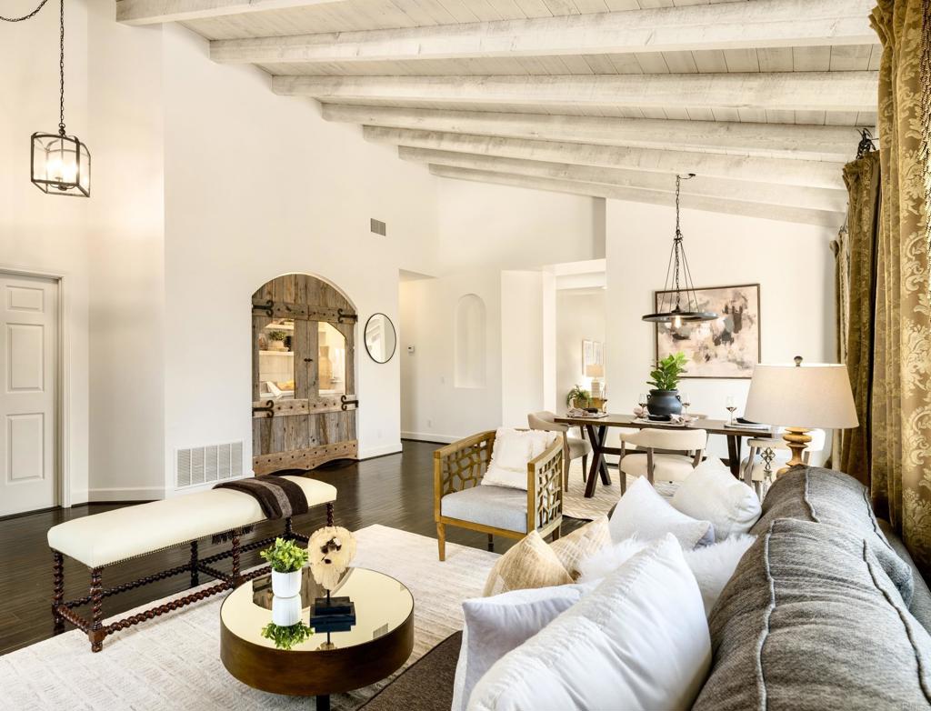 17543 Via Del Bravo Rancho Santa Fe, CA 92067 - Photo 6 of 41 a living room with furniture and a large window