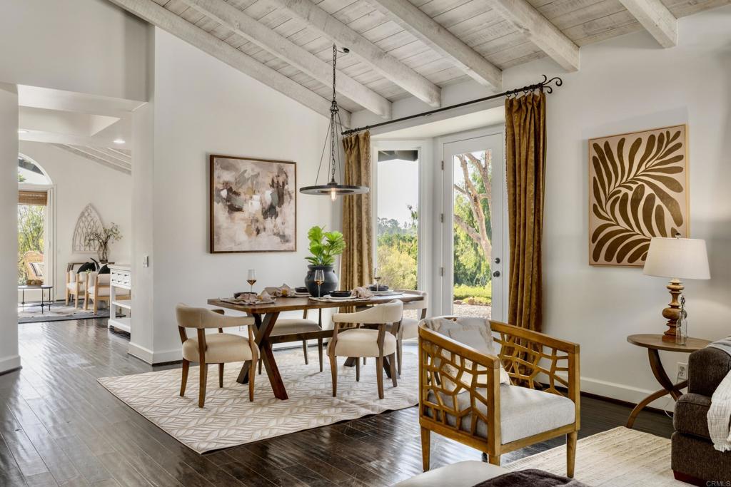 17543 Via Del Bravo Rancho Santa Fe, CA 92067 - Photo 9 of 41 a living room with furniture and a large window