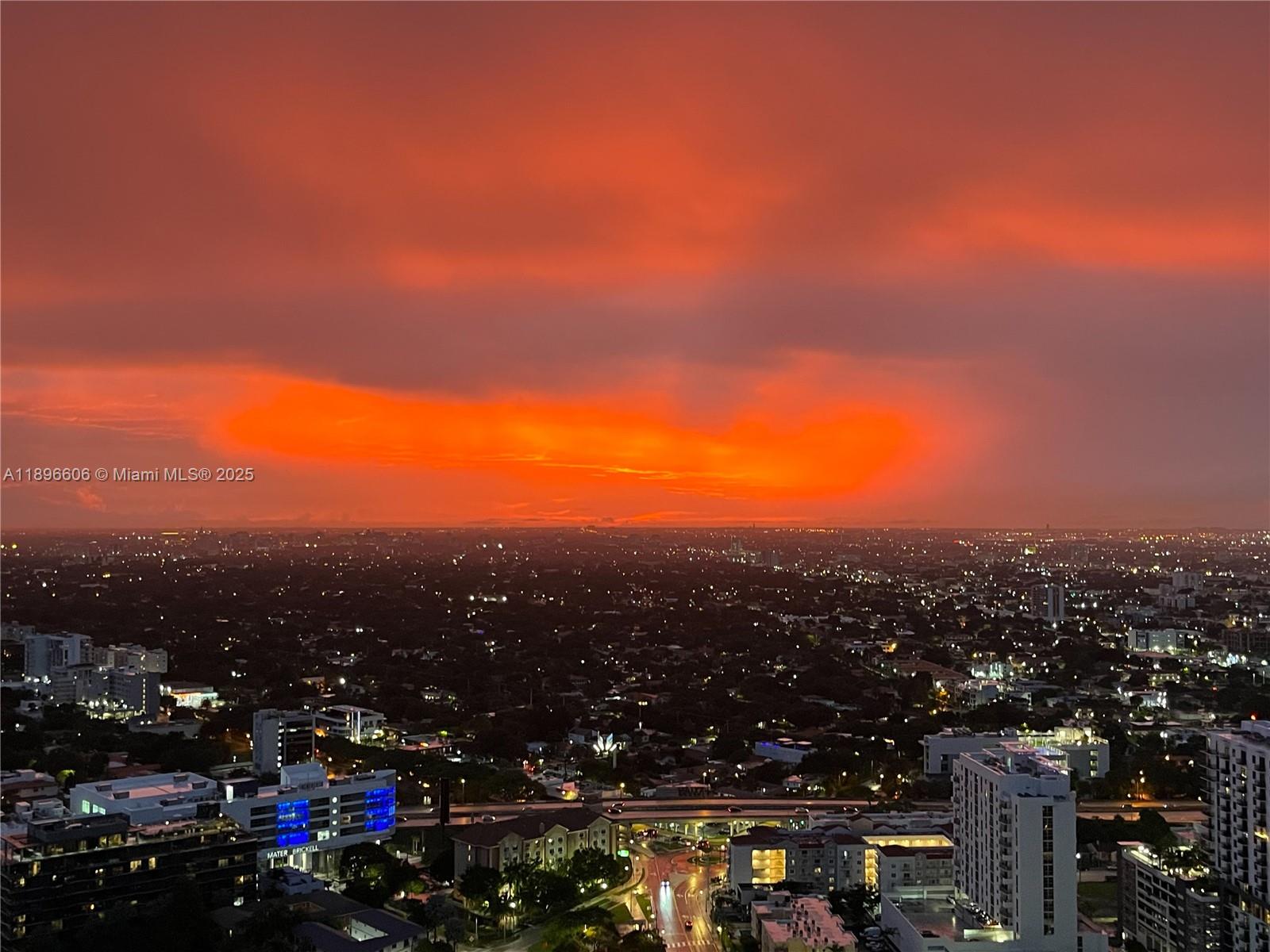 60 Southwest 13th Street, Unit 3418 Miami, FL 33130 - Photo 15 of 16 a view of city and mountain