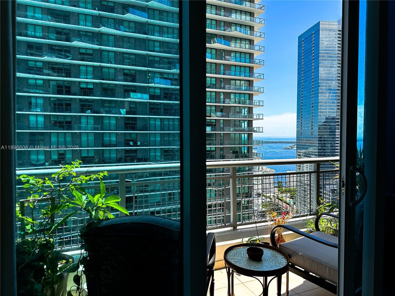 60 Southwest 13th Street, Unit 3418 Miami, FL 33130 - Photo 3 of 16 a view from balcony