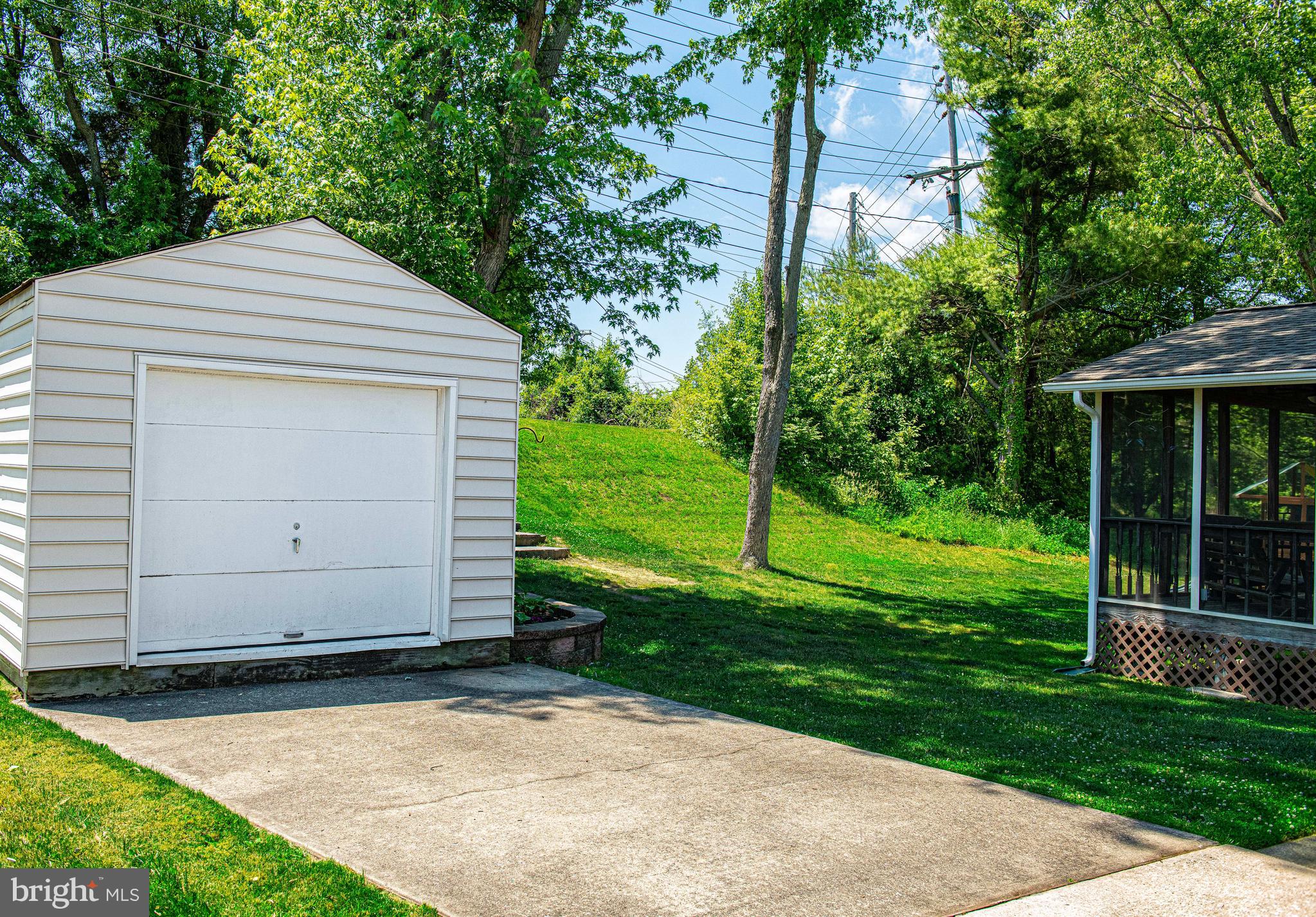 426 Gilmor Road Joppa, MD 21085 - Photo 31 of 42 Driveway provides access to oversized shed