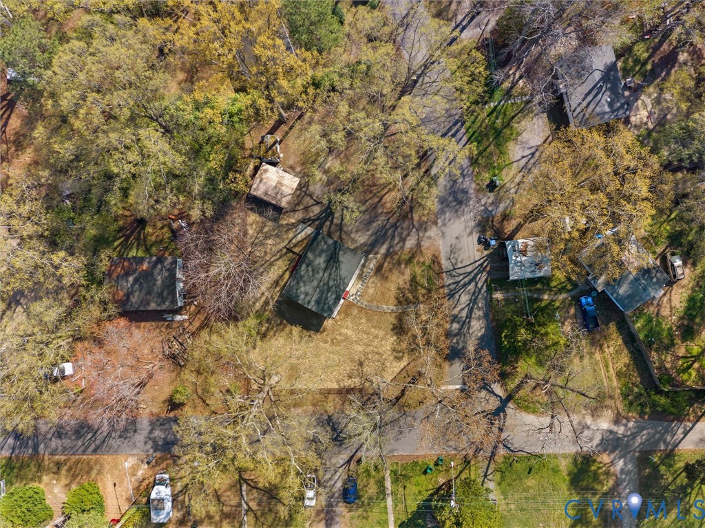 1401 Bramwell Road Richmond, VA 23225 - Photo 34 of 42 a backyard of a house with large trees