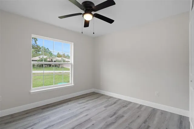 wooden floor in an empty room