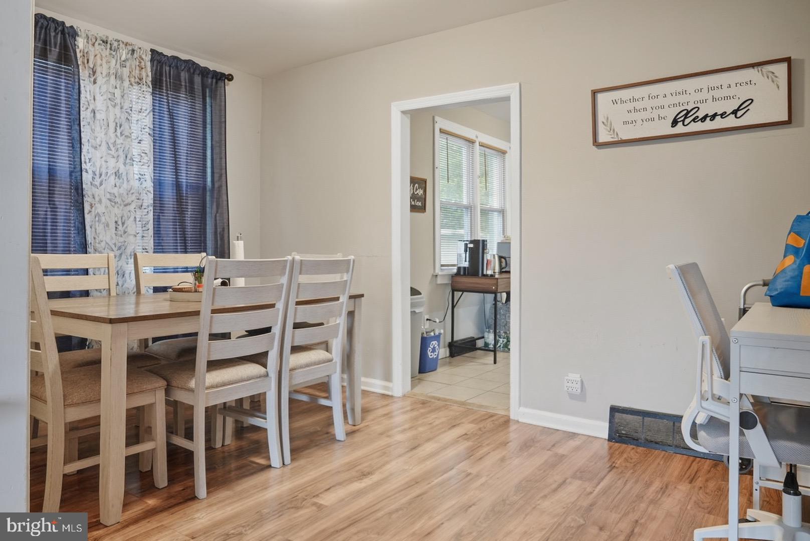 859 Cattell Road Wenonah, NJ 08090 - Photo 7 of 24 a view of a dining room with furniture and wooden floor
