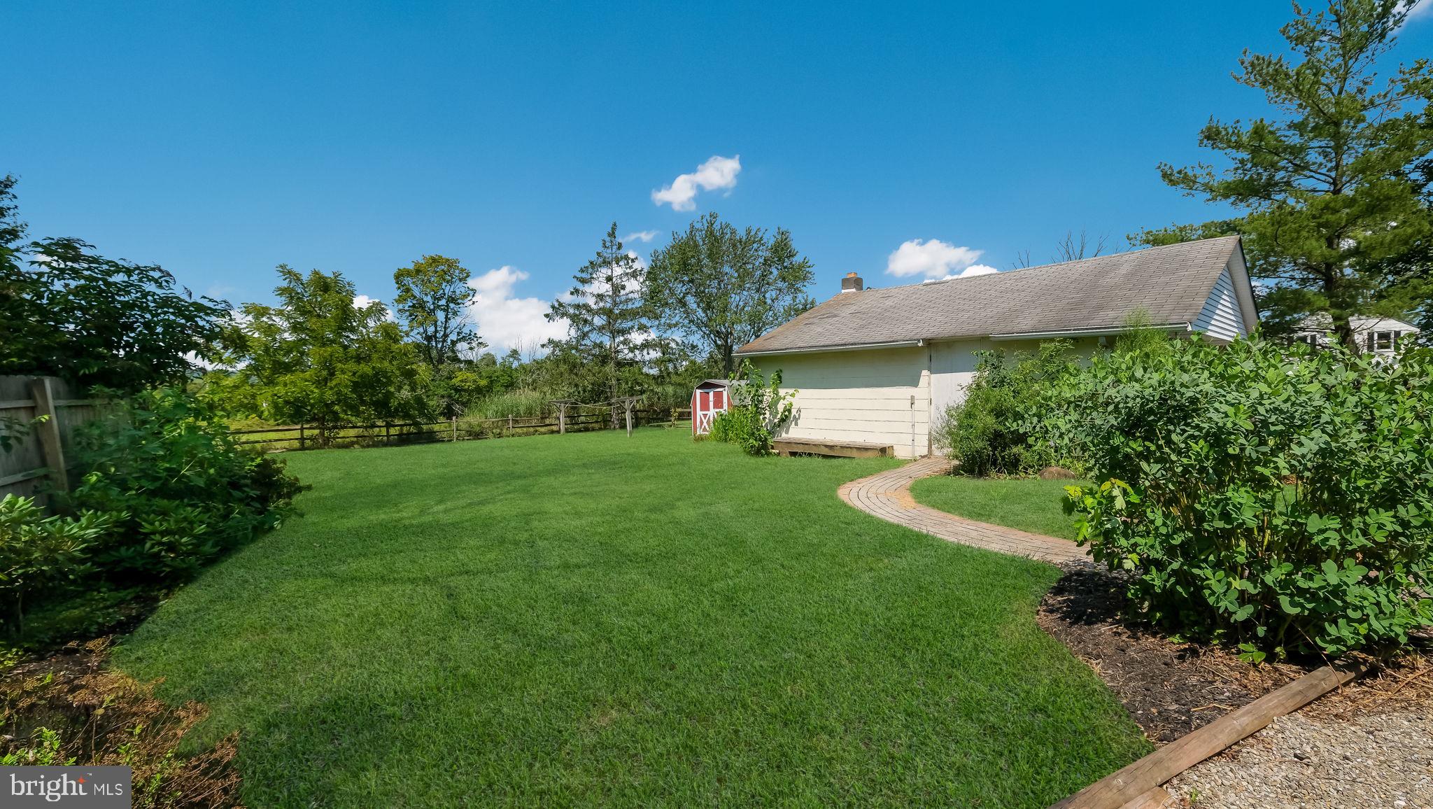 1034 Old Bethlehem Road Perkasie, PA 18944 - Photo 18 of 19 FENCED-IN YARD